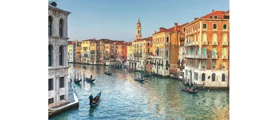 Traditional Gondola Serenade on Grand Canal