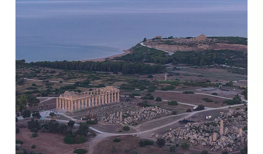 Entrance to Selinunte Archeological Park + Roundtrip Shuttle Service