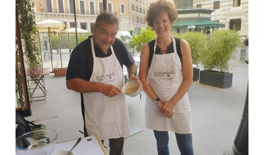 Roma: Corso di cucina di tiramisù e pizza