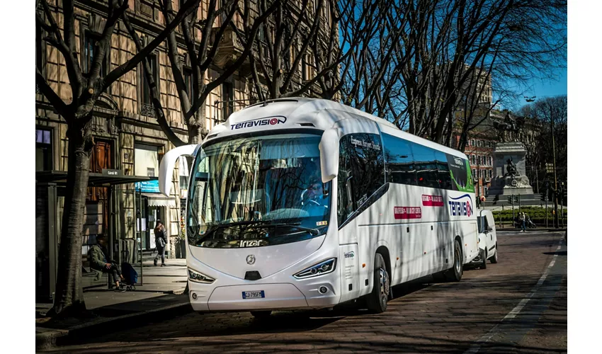 Malpensa Flughafen: Shuttle-Bus von Mailand nach Malpensa Flughafen
