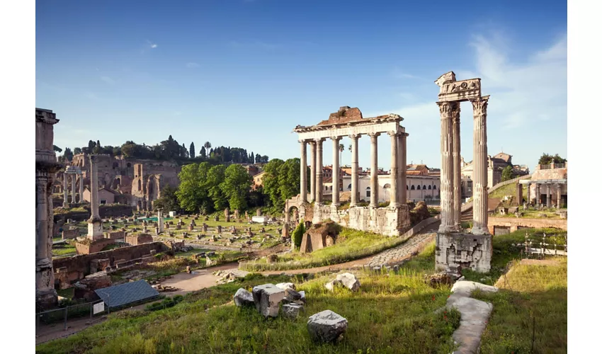 Entrada al Foro Romano y al Palatino con Vídeo Multimedia