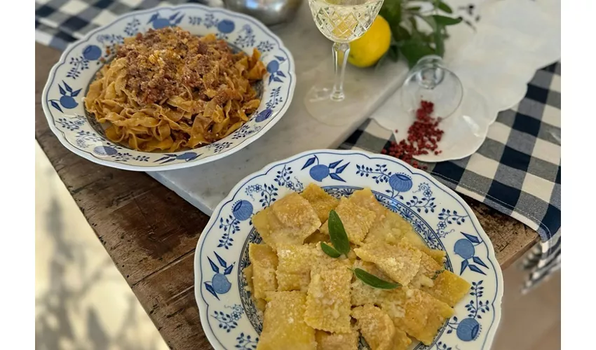 Felsina Culinaria: Corso di cucina + viaggio di andata e ritorno da San Pietro Terme