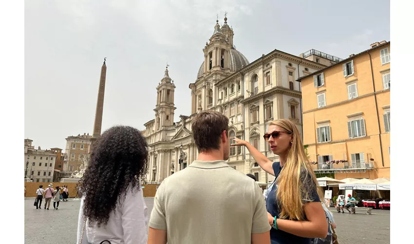 Roma: Tour gastronomico notturno per piccoli gruppi