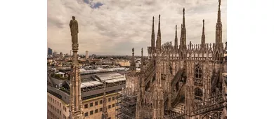 Duomo de Milán: Visita guiada sólo desde el tejado
