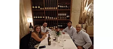 Roma: Degustazione guidata di vini + cena