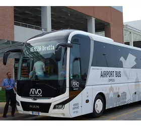 Venice: Shuttle Bus Transfer from Venice to Marco Polo Airport