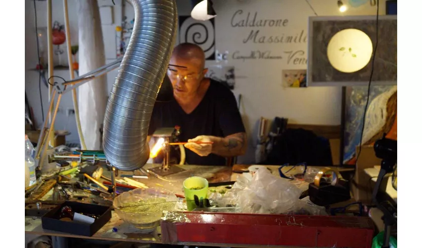 Venice Private Glass Blowing Class