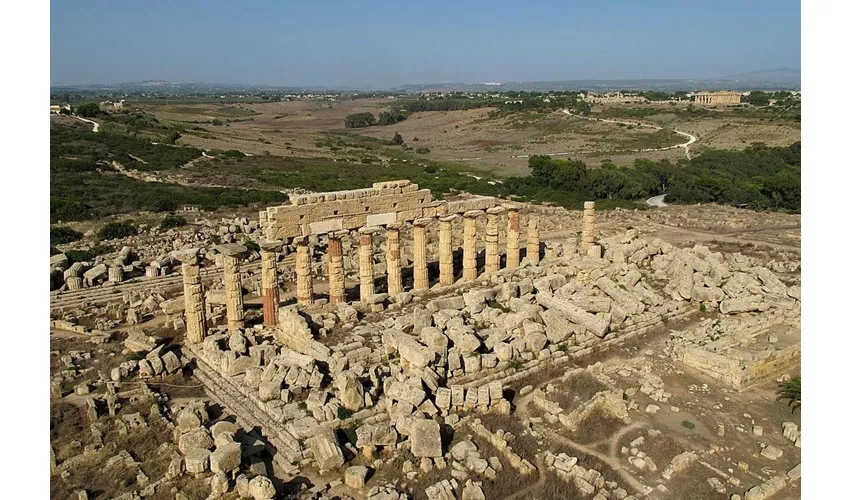 Entrance to Selinunte Archeological Park + Roundtrip Shuttle Service