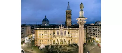 Basílica de Santa María la Mayor: Entrada a la Cúpula