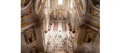 Petersdom: Audioguide + Zugang zur Kuppel