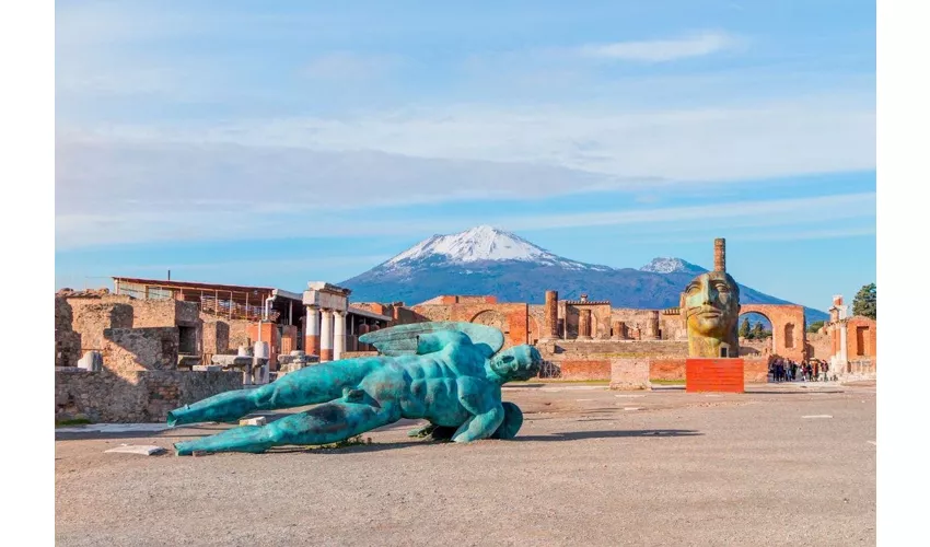 Pompei: Biglietto salta-coda + Treno ad alta velocità da Roma