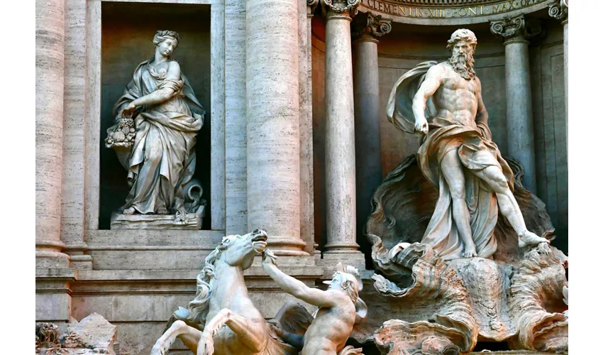 Fontana di Trevi Roma: tour guidato di 40 minuti della Domus sotterranea