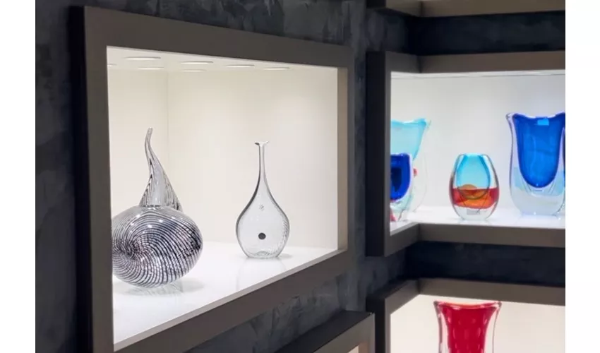 Murano: Dimostrazione di soffiatura artistica del vetro con regalo di vetro