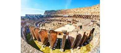 Colosseo, Foro Romano e Palatino + Tour in Autobus