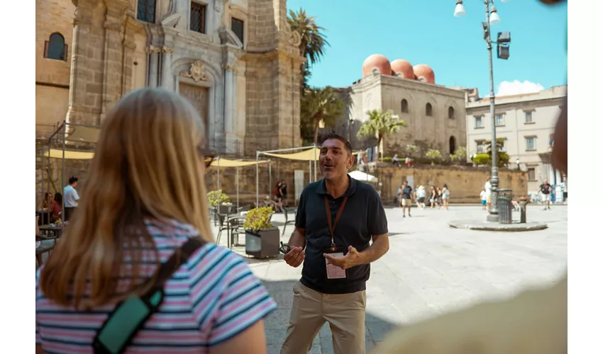 Palermo: Visita guiada a pie para grupos pequeños con el Palacio de los Normandos