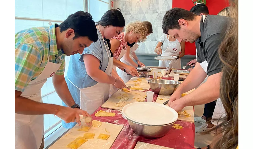 Corso di pasta, ravioli e tiramisù a Roma