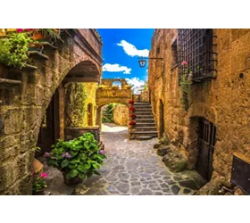 Civita di Bagnoregio, Montepulciano e Orvieto: Excursão saindo de Roma + almoço e vinho