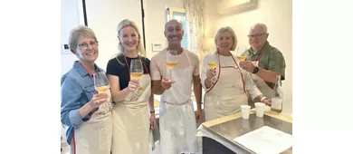 Emilia-Romaña: Clase de elaboración de pasta + Cata de vinos