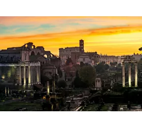 Foro Romano y Colina Palatina: Entrada + Espectáculo nocturno de luces