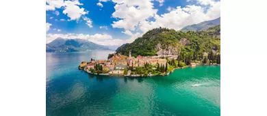 Lago Como y Bellagio: Crucero en barco desde Milán