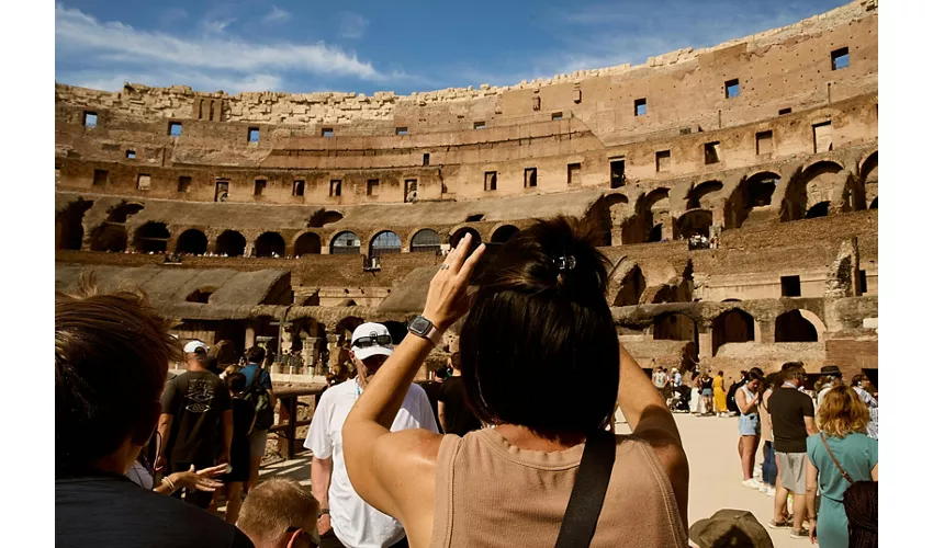 Colosseo, Foro Romano e Palatino + Tour guidato