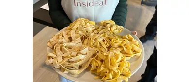 Roma: Clase de elaboración de helado y fettuccine