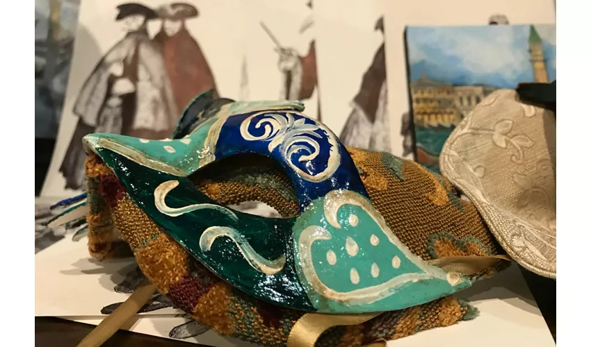 Venezia: Laboratorio di maschere di Carnevale