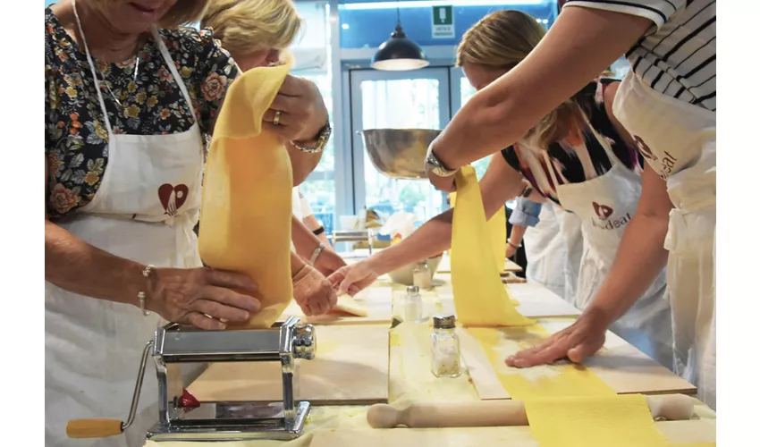 Corso di pasta, ravioli e tiramisù a Roma