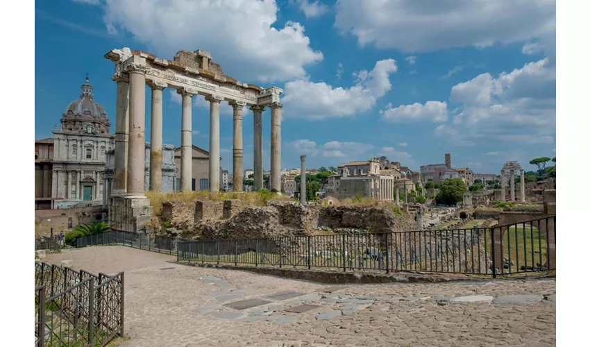 Colosseo, Arena, Foro Romano e Palatino + Audioguida