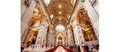 Basilica di San Pietro e Grotte Vaticane: Salita alla cupola + visita guidata