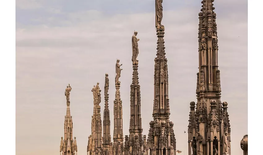 Duomo de Milán: Visita guiada sólo desde el tejado
