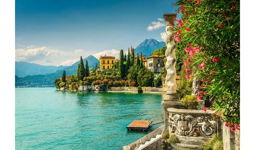 Como, Bellagio y Varenna: Visita guiada en grupo reducido desde Milán + paseo en barco