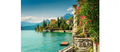 Como, Bellagio y Varenna: Visita guiada en grupo reducido desde Milán + paseo en barco