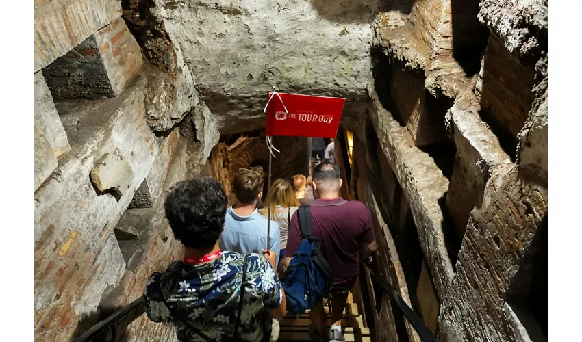 Cripta de los Capuchinos y Catacumbas Romanas: Visita guiada + Traslado