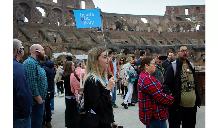 Kolosseum, Arenafläche, Forum Romanum & Palatin + Audioguide