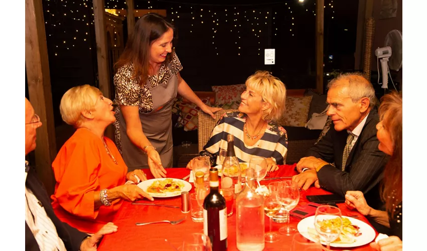 Rome: Italian Dinner with a Panoramic View