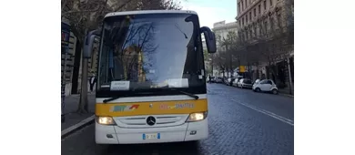 Roma: Trasferimento in autobus dal Vaticano all'aeroporto di Fiumicino