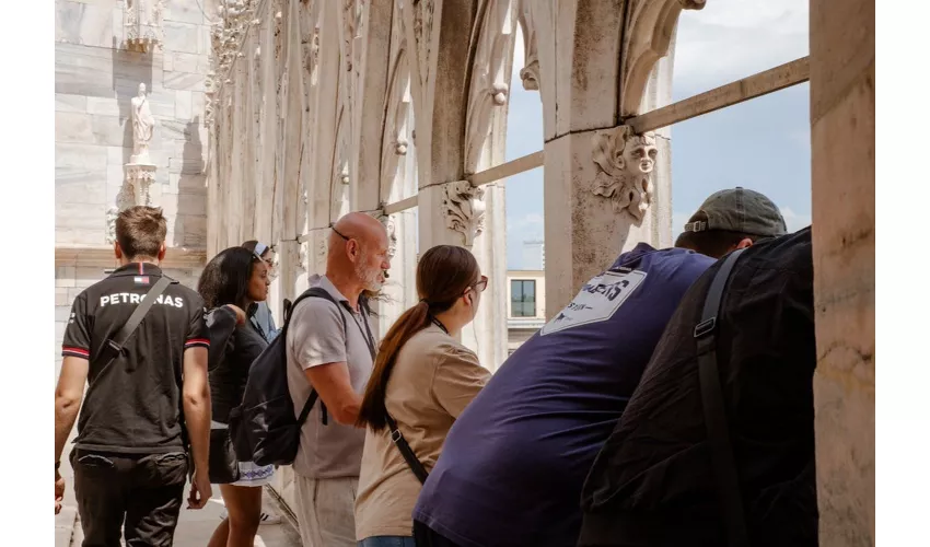 Duomo de Milán: Tour guiado + Acceso a las azoteas