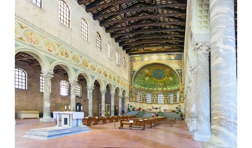 Rávena: Museo Classis y Basílica de Sant'Apollinare in Classe Entrada