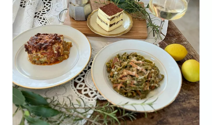 Felsina Culinaria: Corso di cucina + viaggio di andata e ritorno da San Pietro Terme
