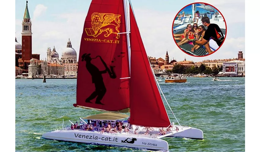 Venice Lagoon: Catamaran Tour with Lunch