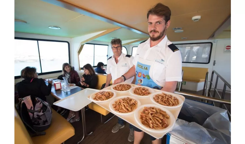 Trapani: Minicrucero a Favignana y Levanzo + Almuerzo