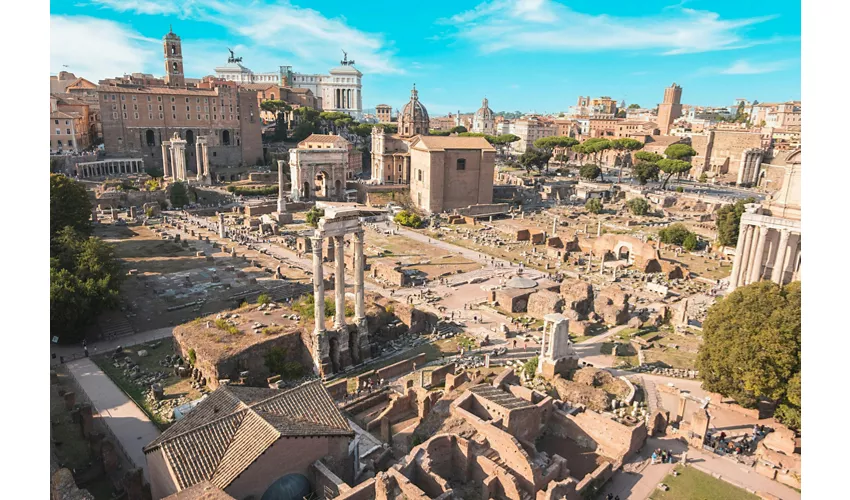 Tour guidato del Colosseo, Foro Romano e Palatino