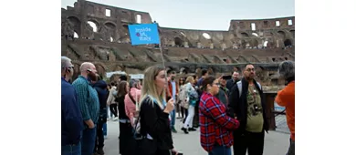 Coliseo, Arena, Foro Romano y monte Palatino + Tour guiado