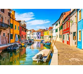 Murano & Burano: Boat Tour + Glass-blowing Demonstration