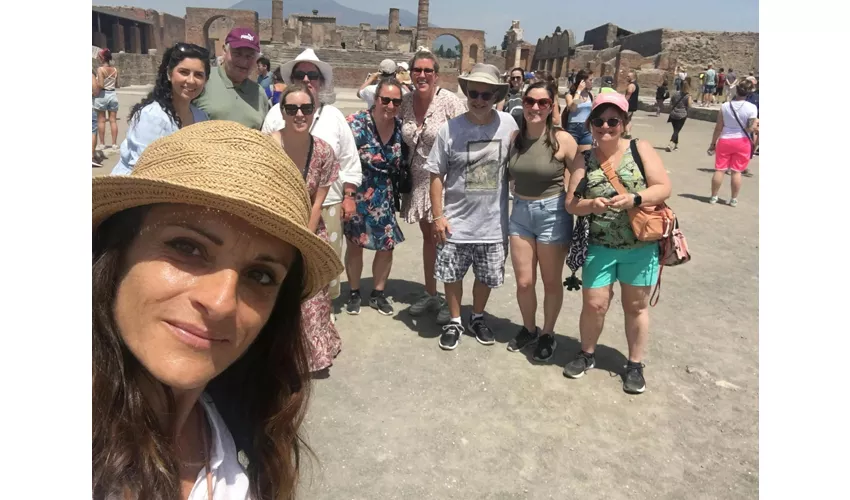 Pompei: Biglietto salta-coda + Treno ad alta velocità da Roma