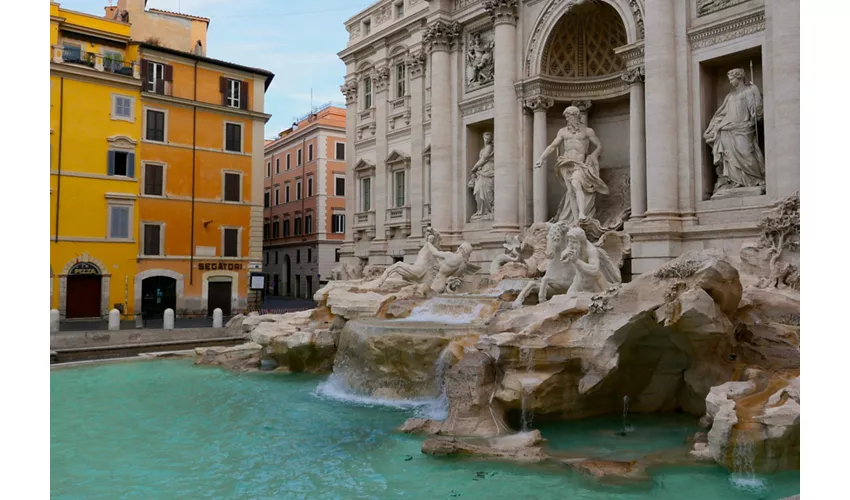 Fontana di Trevi Roma: tour guidato di 40 minuti della Domus sotterranea