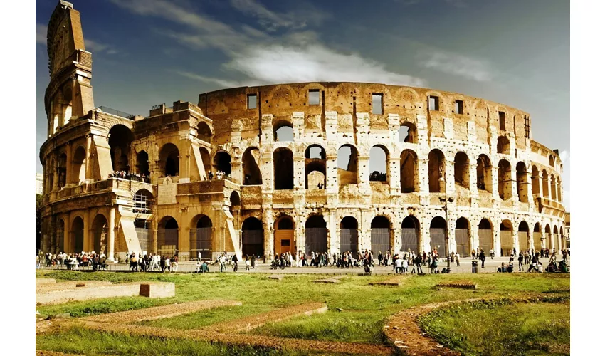 Colosseo, Arena, Foro Romano e Palatino + Tour guidato per gruppi ristretti