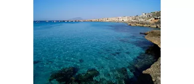 Favignana y Levanzo: Excursión en barco desde Trapani + Comida