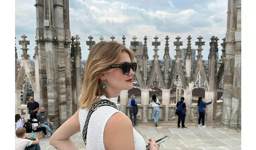 Duomo of Milan & Rooftops: Guided Tour + Walking Tour of Vittorio Emanuele